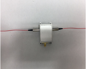 1030nm Fiber Coupled Acousto-optic Modulator AOM Pulse Picker Low Insertion Loss